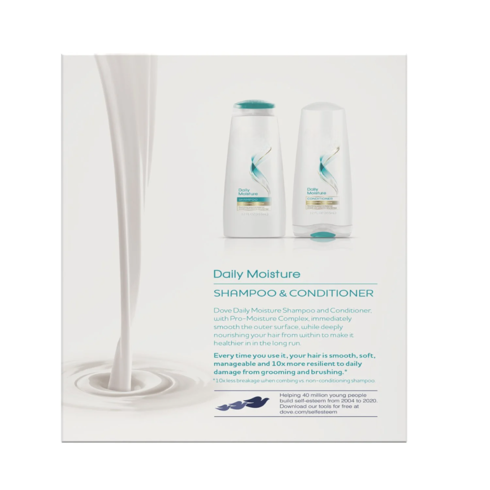Daily Moisture Nourishing Shampoo and Conditioner Set - Image 3