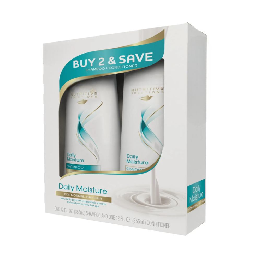Daily Moisture Nourishing Shampoo and Conditioner Set - Image 2