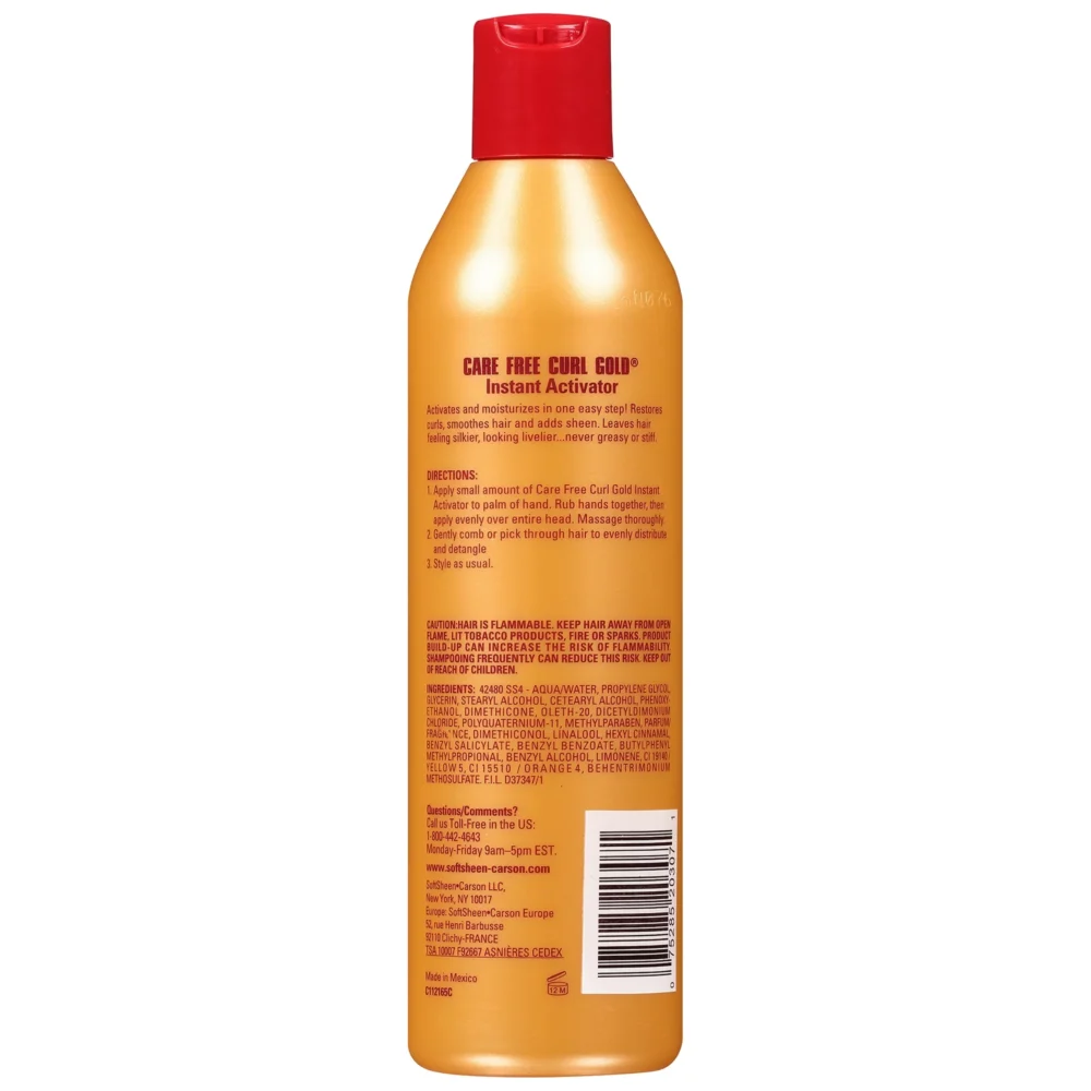 Care Free Curl Enhancing, Hair Styling Gel, for Dry Hair - Image 2