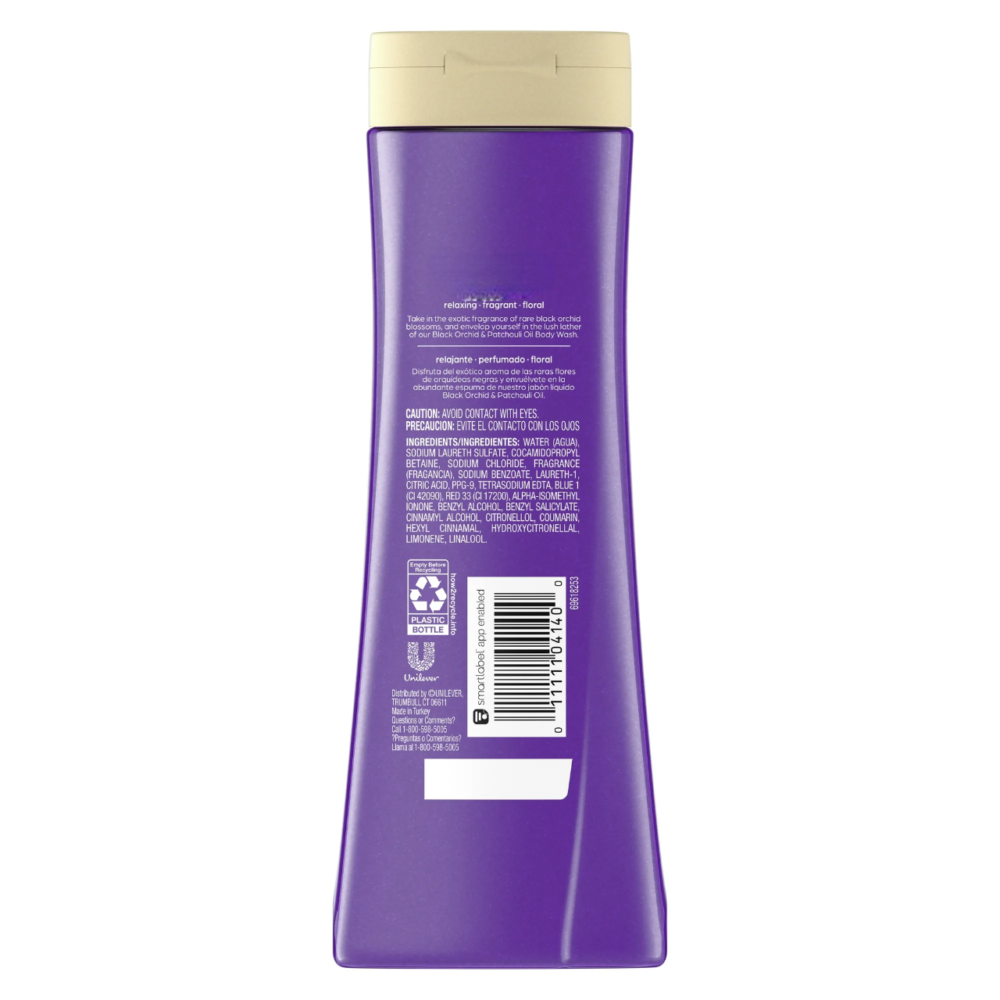Body Wash for Women, Black Orchid & Patchouli Oil Shower Gel for Dry Skin - Image 2